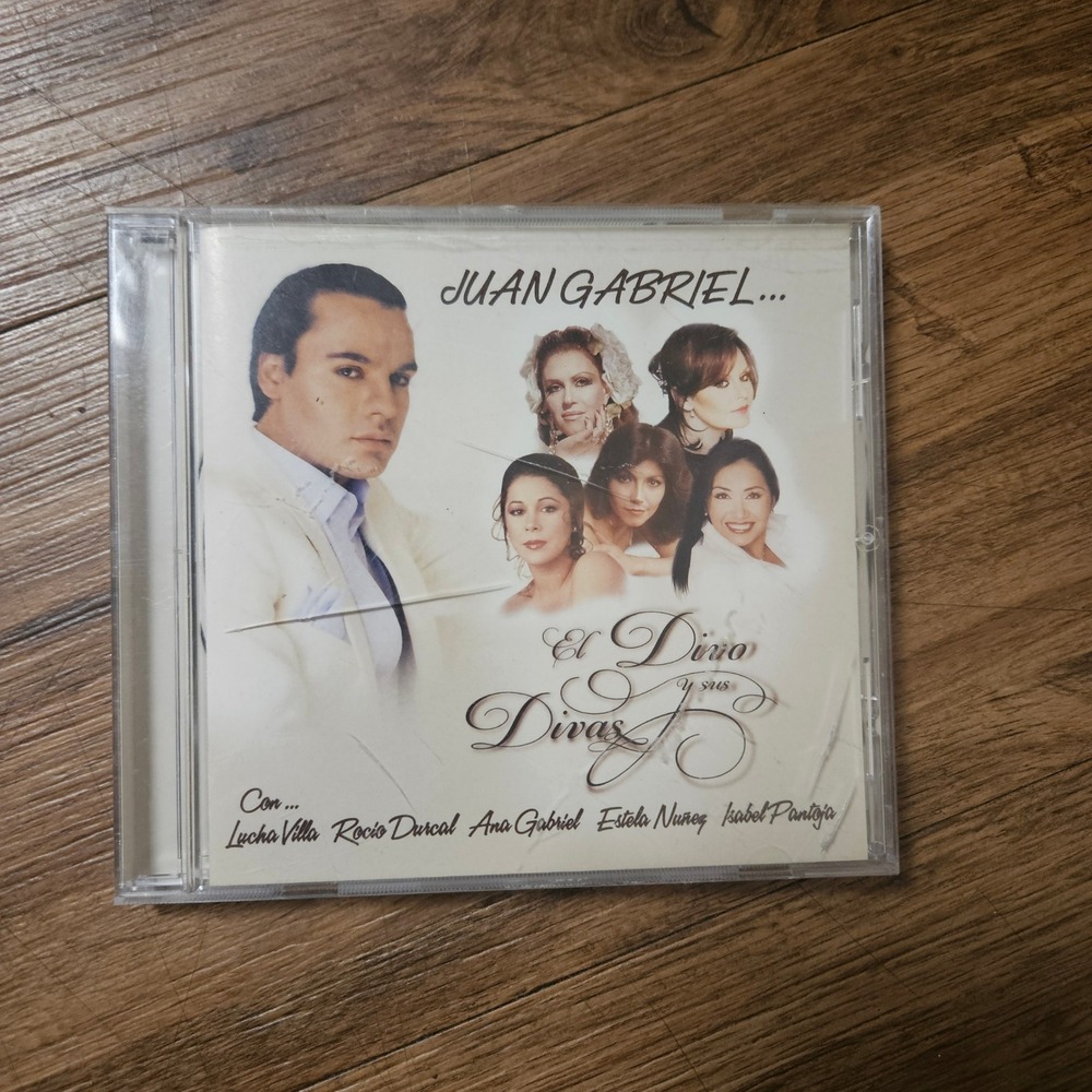 Juan Gabriel - El Divo y Sus Divas CD‎ Sony Music Latin 2015 88875123592 Latin